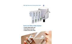 Hydrotech - PURA QCRO - Quick Change Reverse Osmosis System Brochure
