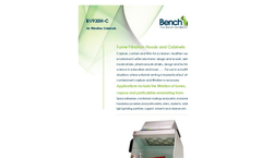 BenchVent - Model BV930H-C - Fume Filtration Hoods and Cabinets - Datasheet