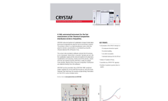 Polymer Char - Model CRYSTAF - Fully Automated Instrument - Brochure