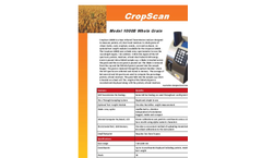 CropScan - Model 1000B - Whole Grain Analyser Brochure