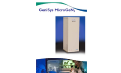 GeniSys MicroGeN2 - Small Scale Laboratory Nitrogen Generator Brochure