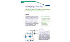 Texol - Laboratory Hydrogen Generator Brochure