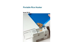 Model TR130 - Portable Rice Husker Brochure