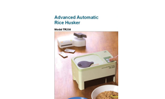Model TR250 - Advanced Automatic Rice Husker Brochure