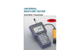 Kett - Model HB300 - Universal Moisture Meter Datasheet