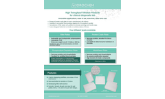 Orochem - Sample Preparation Filtration Plates Brochure