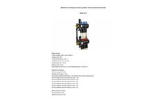 Model ATE - Manifold for Heating and Cooling Systems - Datasheet