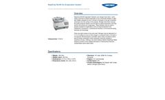 RapidVap - Model 7910012 - N2/48 Dry Evaporation System - Datasheet
