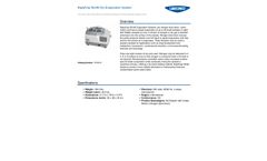 RapidVap - Model 7910013 - N2/48 Dry Evaporation System - Datasheet