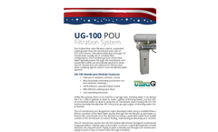 UG-100 POU - Filtration System Brochure