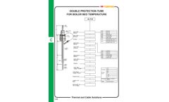 Tempsens - Model A114 - Double Protection Tube for Boiler Bed Temperature - Datasheet