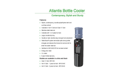 Atlantis - Model SKU: BPD1SHS/BPD1SK/BPO1SHS - Bottle Coolers Brochure