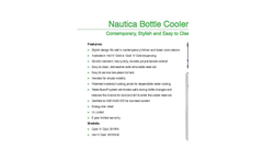 Nautica - Model SKU: B1RRK, B1RRHS - Bottle Coolers Brochure