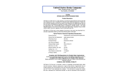 US Resin - C-8 Na - Strong Acid Cation Exchange Resin Brochure