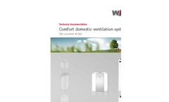 Comfort Domestic Ventilation System - Brochure