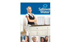 Safeway Water - Reverse Osmosis Drinking Water System - Brochure