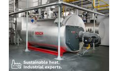 Bosch Industrial Boilers at the Drinktec trade fair, Munich