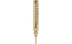 SIKA - Model 271 / 272 - Large Industrial (liquid-filled) Thermometers, 200 x 36 mm casing, -30...+250°C