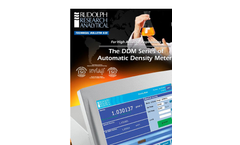 Model DDM 2910 - Digital Density Meter Brochure