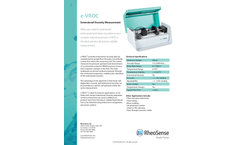 RheoSense - Model e-VROC - Extensional Viscometer Brochure