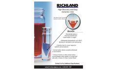 Richland - Tubular Glass Vials - Brochure