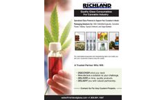 Richland - Glass Consumables for Cannabis Industry - Brochure