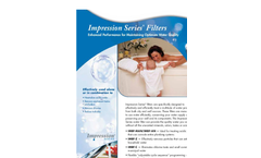 Impression - Model Plus Series - Water Softeners - Brochure