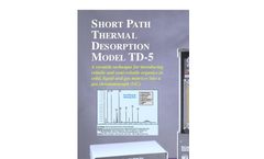 TD-5 - Short Path Thermal Desorption Datasheet