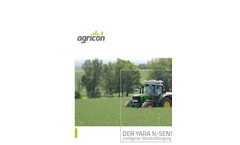 Agricon - Digital N-Fertilization Software with sensors - Brochure