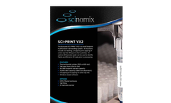 Scinomix - Model Sci-Print Vx2 - Fully Automated Vial Labeling Machine - Datasheet