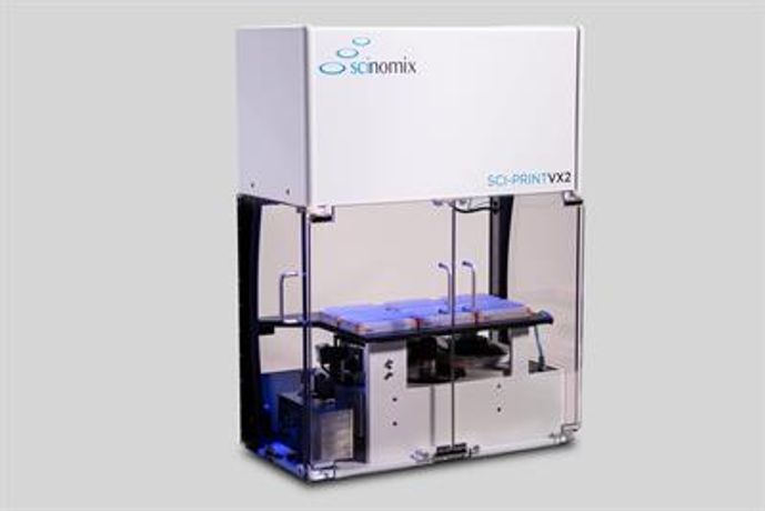 Scinomix - Model Sci-Print Vx2 - Fully Automated Vial Labeling Machine