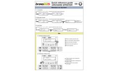Bravo - Model 180S - 467183203 - Compact Orchard Sprayer - Manual