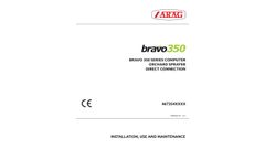 Bravo - Model 350 - Orchard Sprayer - Datasheet