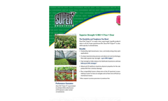 Dura-Film Super 4 - Greenhouse Film Datasheet