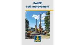 Bauer - Soil Improvement Columns- Brochure