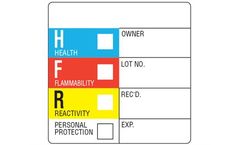Model UPCR-30 - Chemical Hazard Information Labels