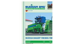 Budissa - Model RM 8000 - Rotor Bagger Brochure
