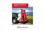 Agromehanika - Model AGS 1000-1200 EN H - Mounted Sprayer - Brochure