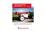 Agromehanika - Model 2500 - 3000 HP X - Trailed Sprayers - Brochure