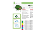 AXI Series - Wide Pressure Range Flat Fan Spray Nozzle Brochure