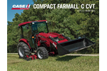 Compact Farmall - Model C CVT Series - Tractors Brochure