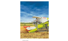 CROP TIGER - Model 40 - Combine Harvesters Brochure