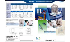 HT Series - Standard Analytical Barance Catalogue