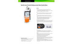 Bante - Model 900P - Portable Multiparameter Water Quality Meter Brochure
