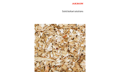 Akron - Model Bio400 and Bio400 - Solid Biofuel Air Heaters Brochure