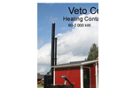 Veto Cont - Model M - Bio­mass Hea­ting Container Brochure