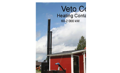 Veto Cont - Model S - Bio­mass Hea­ting Container- Brochure