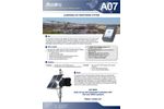Alberding - Model A07-MON - Telemetry and Positioning System - Brochure