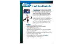 CDS-John Blue - Model 12-Volt - Speed Controller Datasheet