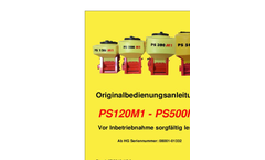 PS 500 M2 - Pneumatic Sowing Machine- Brochure
